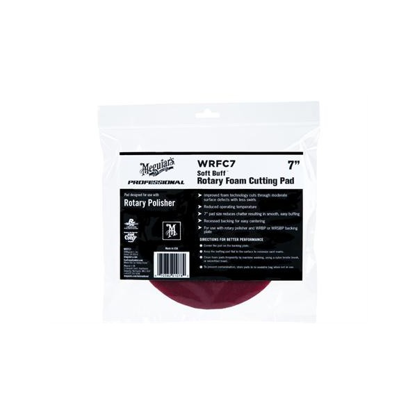 Meguiar 's Soft Buff Rotary Foam Cutting Disc 7 