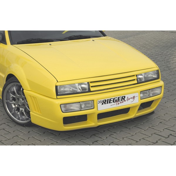 Rieger predný nárazník RS4-Look pro Volkswagen Corrado 53I kupé, plast ABS bez povrchovej úpravy, pouze VR6