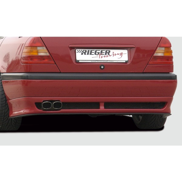 Rieger spojler pod zadný nárazník pre Mercedes třída C W202 sedan, t-model (do r.v. 97) r.v. 00/93-06/97, plast ABS bez povrchovej úpravy