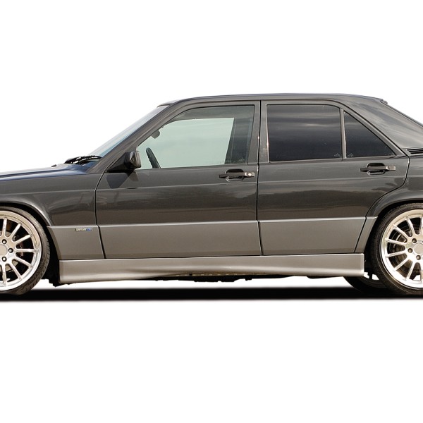 Rieger bočný prah mont. strana ľavá pro Mercedes 190 W201 sedan, plast ABS bez povrchovej úpravy
