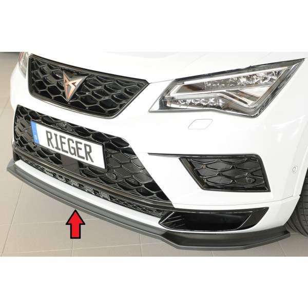 Rieger lipa pod predný nárazník pro Seat Ateca Cupra 5FP, 09/18-07/20, plast ABS bez povrchovej úpravy