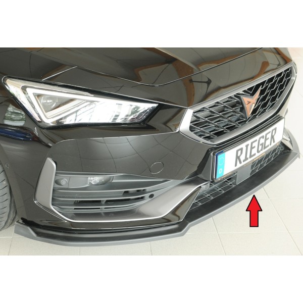 Rieger lipa pod predný nárazník pro Cupra Leon KL 5-dver. (ST/sportstourer), 09/20-, plast ABS bez povrchovej úpravy