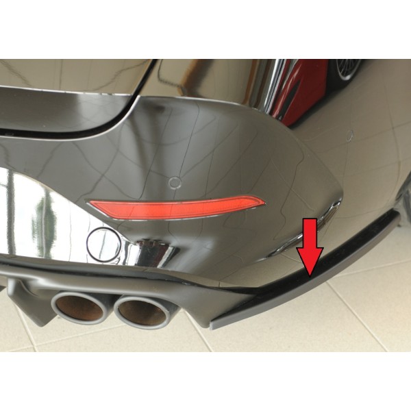 Rieger spoiler pod zadný nárazník na pravé straně pro Cupra Leon KL 5-dver. (ST/sportstourer) r.v. 09/20-, plast ABS bez povrchovej úpravy