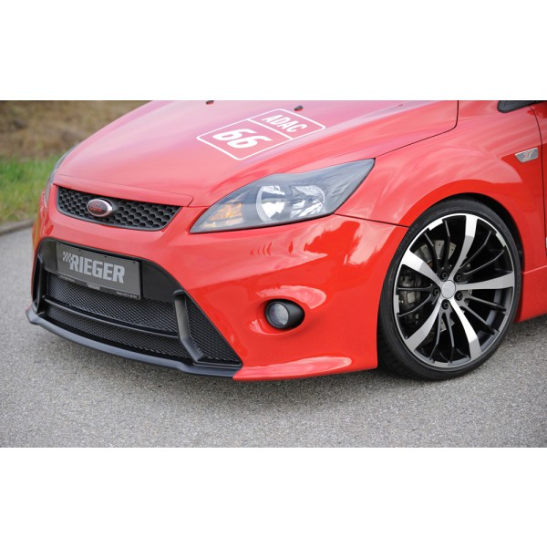 Rieger kompletný predný nárazník pro Ford Focus 2 vr. ST 3-dver., 5-dver. po faceliftu, plast ABS bez povrchovej úpravy, pro vozy bez ostřikovačů světlometů