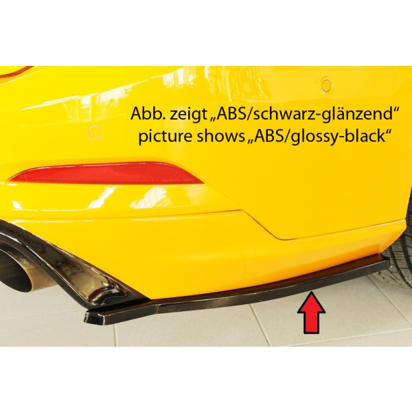 Rieger spoiler pod zadný nárazník na pravé straně pro Ford Focus 4 DEH 5-dver. (combi) r.v. 09/18-, plast ABS bez povrchovej úpravy