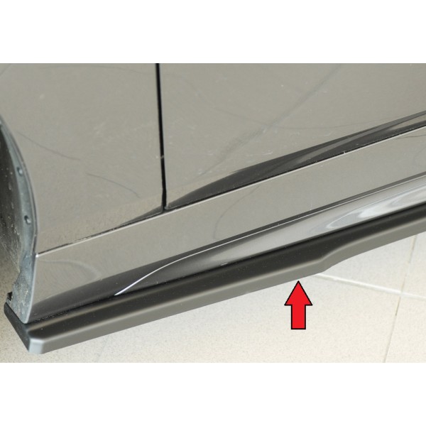 Rieger spoiler pod bočný prah mont. strana ľavá pro BMW rad 1 F40 hatchback / 4-dr., r.v. 07/19-, plast ABS bez povrchovej úpravy