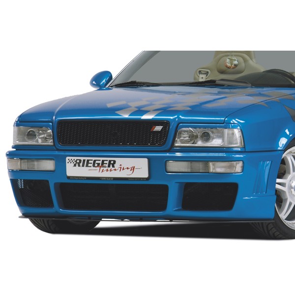 Rieger kompletný predný nárazník pro Audi 80 89, B4 kabriolet, kupé, sedan, plast ABS bez povrchovej úpravy