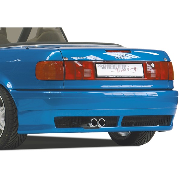 Rieger spojler pod zadný nárazník pre Audi 80 89 kabriolet, kupé, plast ABS bez povrchovej úpravy