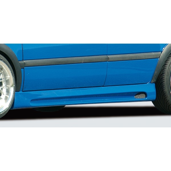 Rieger bočný prah mont. strana pravá pro Volkswagen Golf 4 1J kabriolet, r.v. 10/97-03, plast ABS bez povrchovej úpravy, s prelisom a výrezom