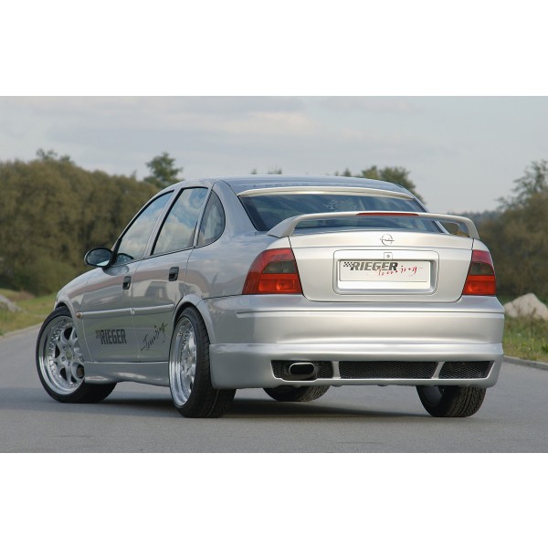 Rieger spojler pod zadný nárazník pre Opel Vectra B fastback, notchback po faceliftu r.v. 08/98-, plast ABS bez povrchovej úpravy