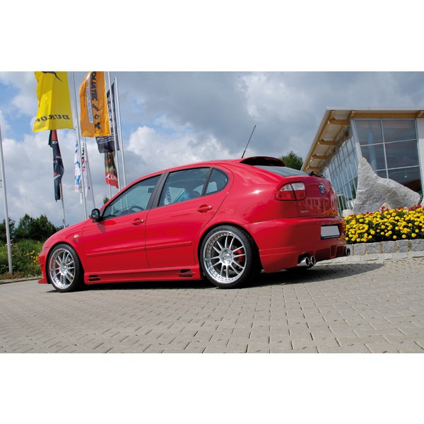 Rieger bočný prah mont. strana pravá pro Seat Toledo 1M sedan, plast ABS bez povrchovej úpravy, s prolisem, s prolisem a dvěma výřezy