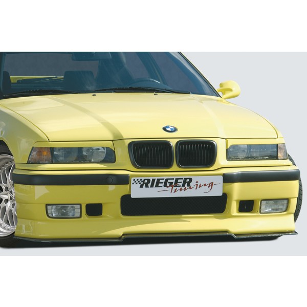 Rieger kompletný predný nárazník RT01 pro BMW rad 3 E36 compact, kabriolet, kupé, sedan, touring, plast ABS bez povrchovej úpravy