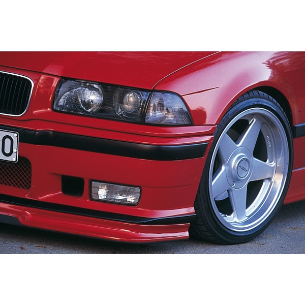 Rieger spojler pod predný nárazník GT-Look pro BMW rad 3 E36 compact, kabriolet, kupé, sedan, touring, plast ABS bez povrchovej úpravy