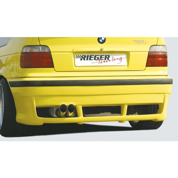 Rieger kompletní zadný nárazník bez PDC pro BMW rad 3 E36 compact, plast ABS bez povrchovej úpravy