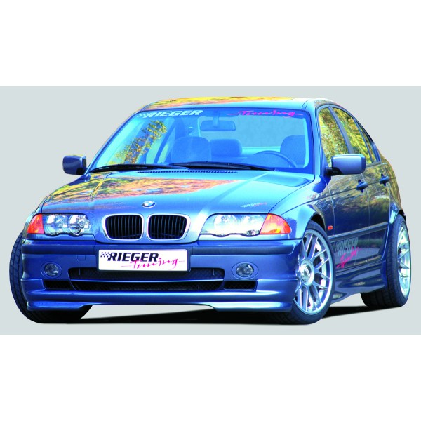 Rieger spojler pod predný nárazník pre BMW rad 3 E46 sedan, touring pred faceliftom, r.v. 02/98-12/01, plast ABS bez povrchovej úpravy, pro vozy s M-Technic