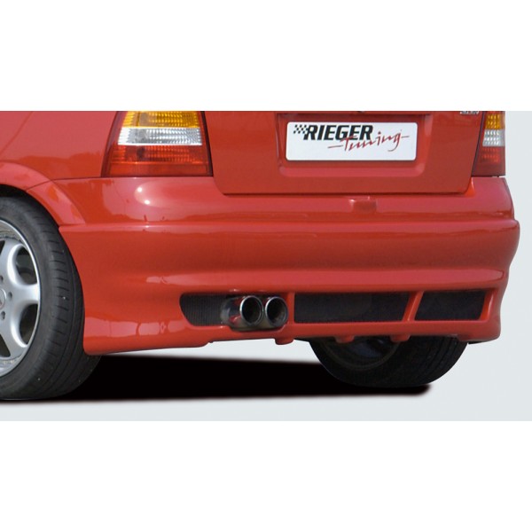 Rieger spojler pod zadný nárazník pre Opel Astra G 3-dver., 5-dver., fastback, plast ABS bez povrchovej úpravy