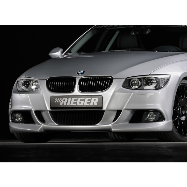 Rieger kompletný predný nárazník pro BMW rad 3 E92, E93 kabriolet, kupé po faceliftu LCI, plast ABS bez povrchovej úpravy