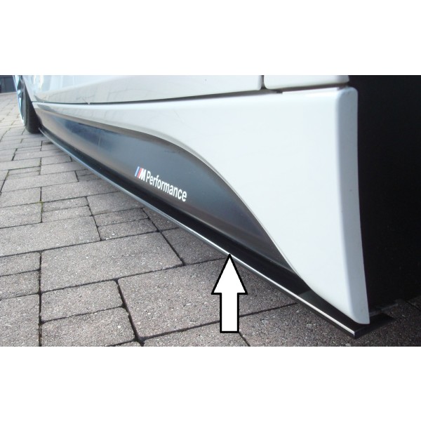 Rieger spoiler pod bočný prah mont. strana ľavá pro BMW rad 3 F30, F31 sedan, touring vr. faceliftu, r.v. 02/12-06/15, 07/15-, 10/12-06/15, plast ABS bez povrchovej úpravy