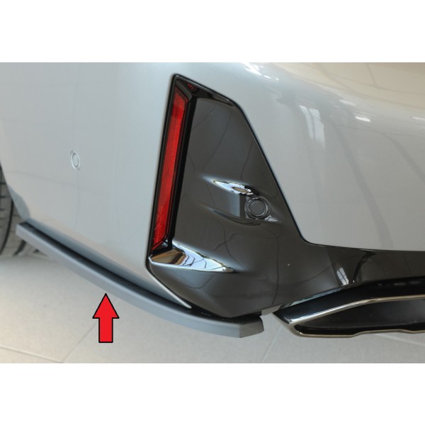 Rieger spoiler pod zadný nárazník na levé straně pro BMW rad 3 G21 touring r.v. 07/22-, plast ABS bez povrchovej úpravy