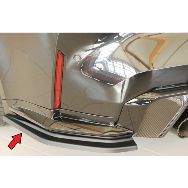 Rieger spoiler pod zadný nárazník na levé straně pro BMW rad 4 G82 M4 CSL G34MKS kupé r.v. 07/22-, plast ABS bez povrchovej úpravy