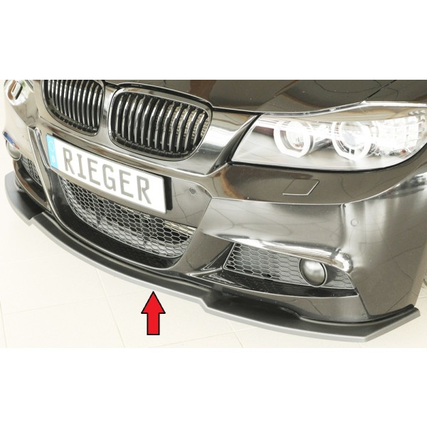 Rieger lipa pod predný nárazník pro BMW rad 3 E91 touring, 09/08-, plast ABS bez povrchovej úpravy