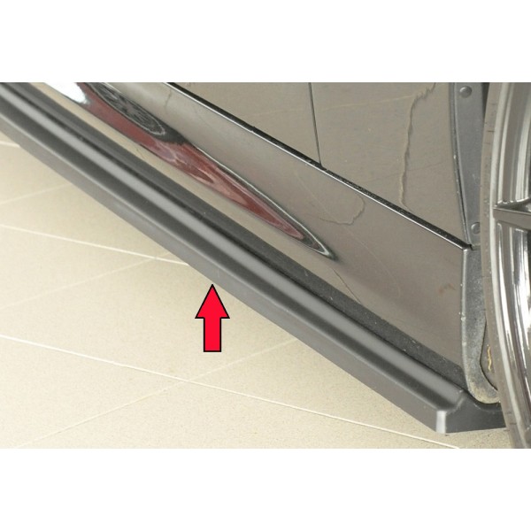 Rieger spoiler pod bočný prah mont. strana pro BMW rad 3 E91 touring, r.v. 09/08-, plast ABS bez povrchovej úpravy, pravá strana