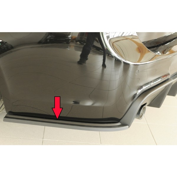 Rieger spoiler pod zadný nárazník na levé straně pro BMW rad 3 E91 touring r.v. 09/08-, plast ABS bez povrchovej úpravy