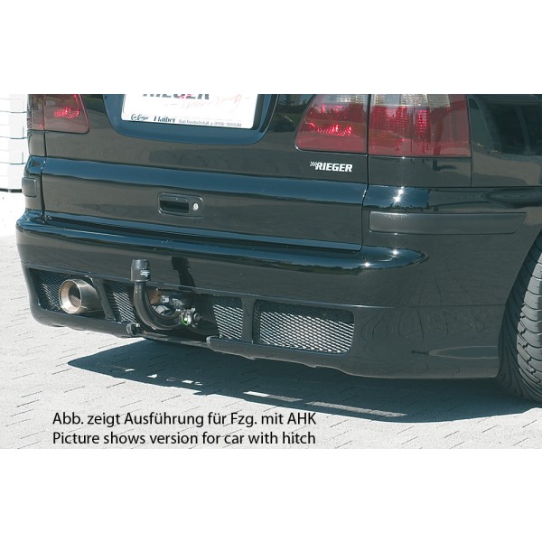 Rieger spojler pod zadný nárazník pre Volkswagen Sharan 7M van po faceliftu r.v. 03/00-, plast ABS bez povrchovej úpravy