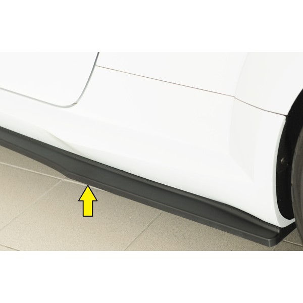 Rieger spoiler pod bočný prah (ca. 19mm) mont. strana ľavá pro Audi TT 8J-FV, 8S roadster, r.v. 09/18-, plast ABS bez povrchovej úpravy