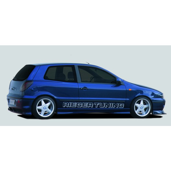 Rieger bočný prah mont. strana pravá pro Fiat Bravo , plast ABS bez povrchovej úpravy