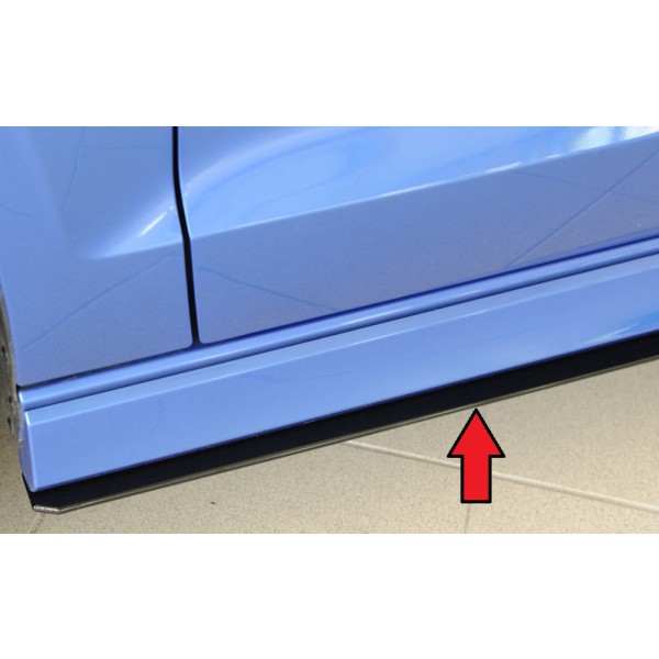 Rieger spoiler pod bočný prah mont. strana ľavá pro Audi A3 S3 8V 5-dver. (sedan 8VS) vr. faceliftu, r.v. 05/13-08/16, 09/16-, plast ABS bez povrchovej úpravy