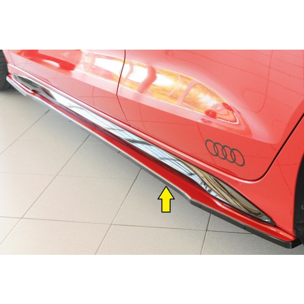 Rieger spoiler pod bočný prah mont. strana ľavá pro Audi A3 S3 GY 5-dver. (sedan), r.v. 07/20-, plast ABS bez povrchovej úpravy