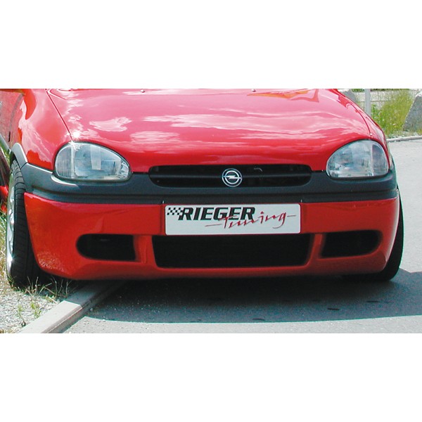 Rieger spojler pod predný nárazník (varianta 2) pro Opel Corsa B 3-dver. (do r.v. 97), r.v. 02/93-09/96, plast ABS bez povrchovej úpravy