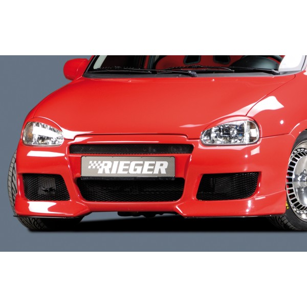Rieger predný nárazník pro Opel Corsa B 3-dver., 5-dver. vr. faceliftu, plast ABS bez povrchovej úpravy