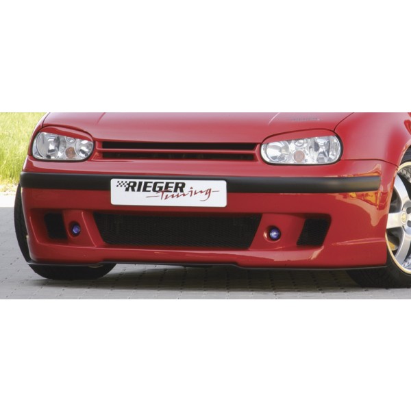 Rieger kompletný predný nárazník pro Volkswagen Golf 4 1J 3-dver., 5-dver., combi, plast ABS bez povrchovej úpravy, s výrezmi pre hmlové svetlá