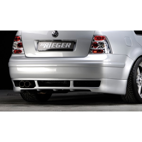 Rieger spojler pod zadný nárazník pre Volkswagen Bora 1J sedan, plast ABS bez povrchovej úpravy