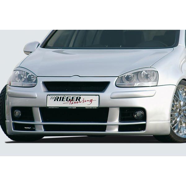 Rieger kompletný predný nárazník pro Volkswagen Golf 5 1K 3-dver., 5-dver., plast ABS bez povrchovej úpravy, bez rebrovania