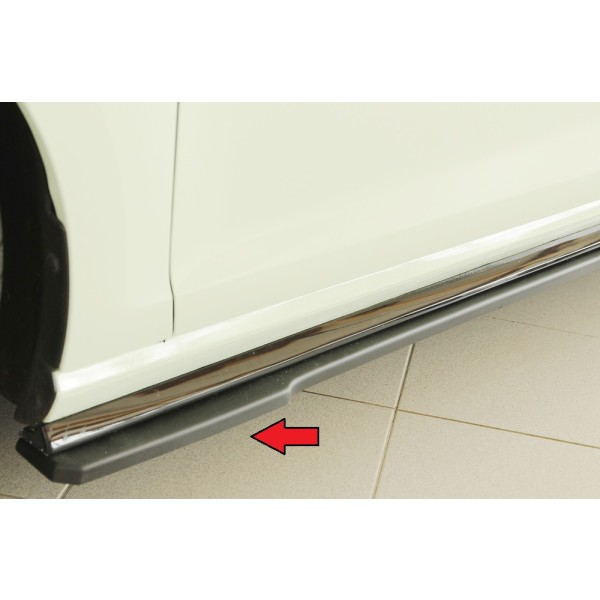 Rieger spoiler pod bočný prah mont. strana ľavá pro Volkswagen Golf 7 R-Line 3-dver., r.v. 02/17-, plast ABS bez povrchovej úpravy