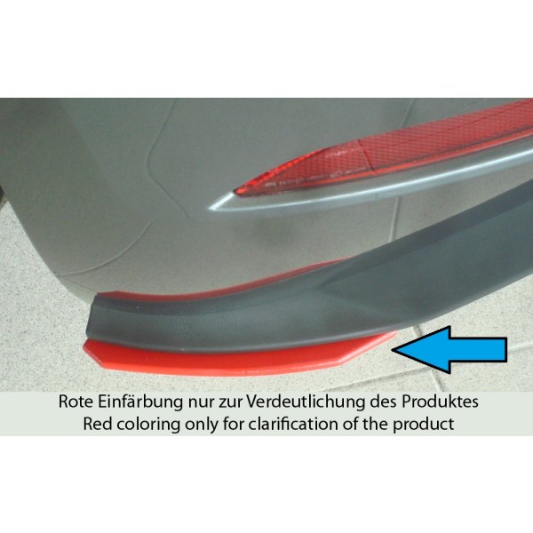 Rieger spoiler pod zadný nárazník na levé straně pro Volkswagen Golf 7 GTD, GTE, GTI 3-dver., 5-dver. po faceliftu r.v. 02/17-, plast ABS bez povrchovej úpravy