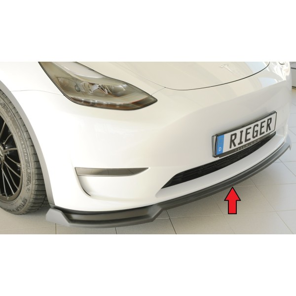 Rieger lipa pod predný nárazník pro Tesla Model Y 003, 03/20-, plast ABS bez povrchovej úpravy