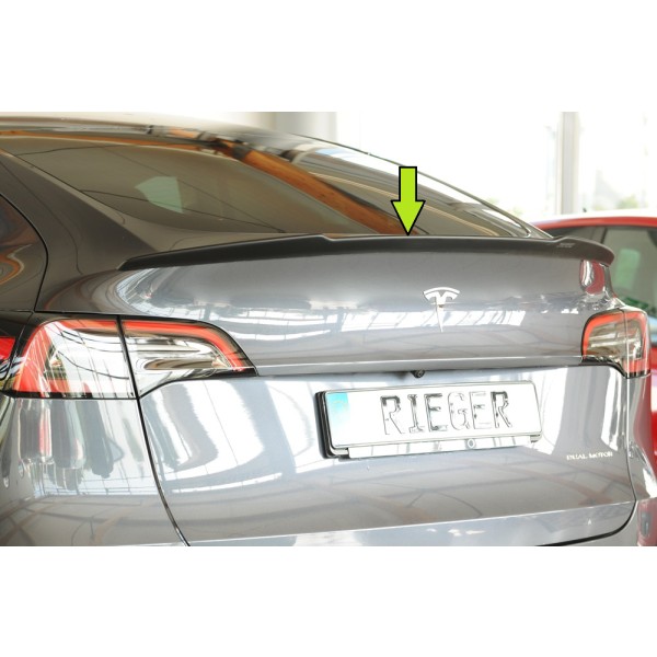 Rieger predĺženie veka kufra pro Tesla Model Y 003, plast ABS bez povrchovej úpravy