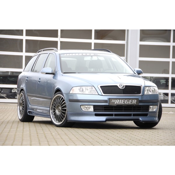 Rieger spojler pod predný nárazník pre Škoda Octavia 1Z combi, sedan, r.v. 06/04-, plast ABS bez povrchovej úpravy
