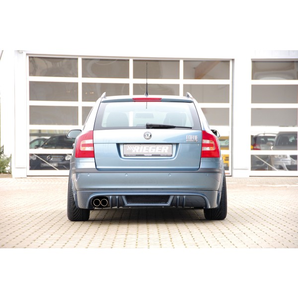 Rieger spojler pod zadný nárazník pre Škoda Octavia 1Z combi r.v. 06/04-10/08, plast ABS bez povrchovej úpravy
