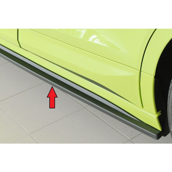 Rieger spoiler pod bočný prah mont. strana ľavá pro Škoda Enyaq iV RS SUV (5AZ), r.v. 07/21-, plast ABS bez povrchovej úpravy
