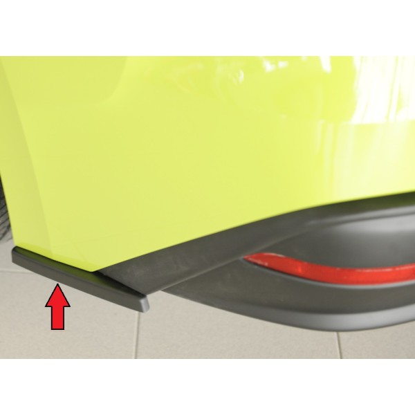 Rieger spoiler pod zadný nárazník na levé straně pro Škoda Enyaq iV RS SUV (5AZ) r.v. 07/21-, plast ABS bez povrchovej úpravy