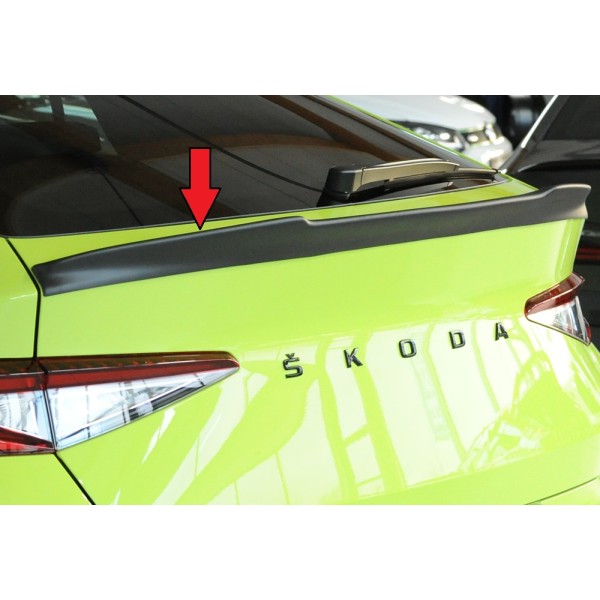 Rieger predĺženie veka kufra pro Škoda Enyaq iV RS coupe (5AC), plast ABS bez povrchovej úpravy