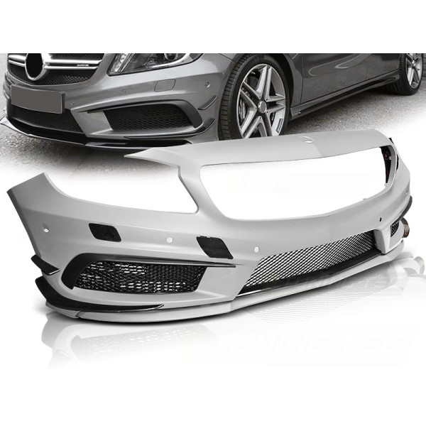 Mercedes Benz A W176 12- - predný nárazník AMG štýl s PDC