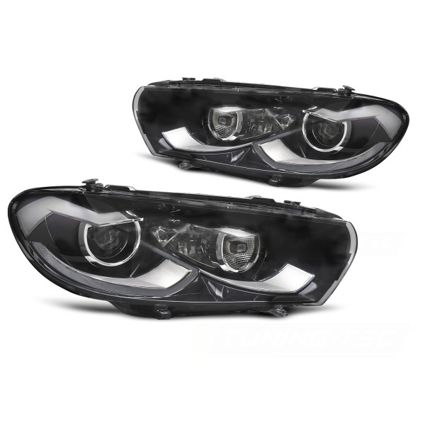 Volkswagen Scirocco III 2008-2014 - Predné LED svetlá DRL SEQ