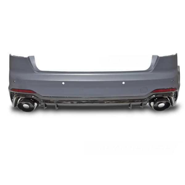 Audi A4 B9 Sedan 2015-2019 - zadný nárazník SPORT s koncovkami