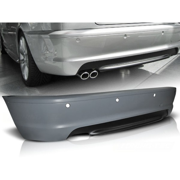 Zadný nárazník M paket PDC, BMW E46, coupe, 1999-2005